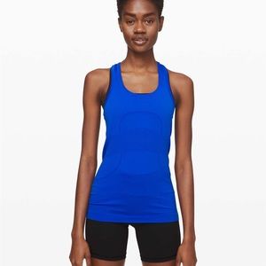 LULULEMON SWIFTLY TECH TANK ROYAL BLUE SIZE 2